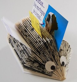 Comment faire un hérisson en papier ! Comment faire un hérisson en papier !