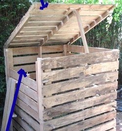 Faire un composteur avec des palettes en bois ! Faire un composteur avec des palettes en bois !