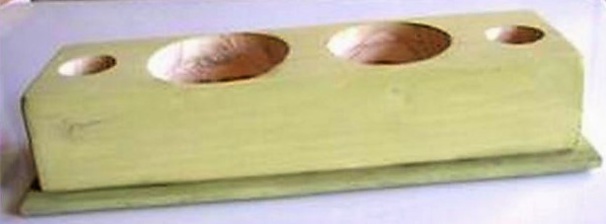 Fabrication porte bougie en bois, le tutoriel