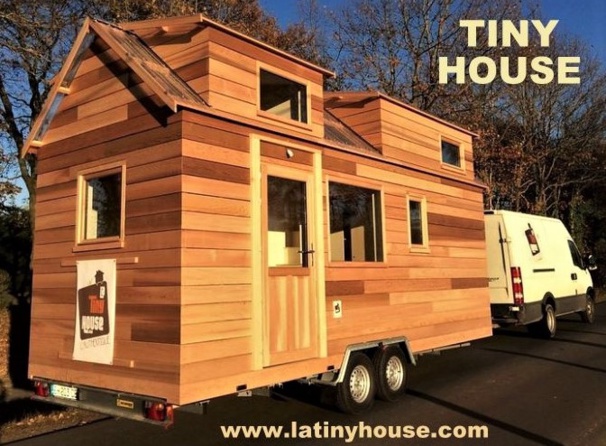 La Tiny House : petite maison roulante La Tiny House : petite maison roulante