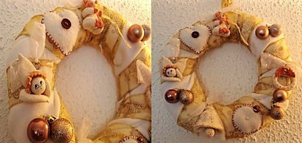 Plusieurs tutos pour faire une couronne de Noël !