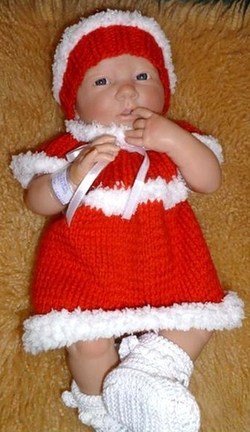 Ensemble Bebe Brassiere Et Bonnet De Noel Ensemble Bebe Brassiere Et Bonnet De Noel