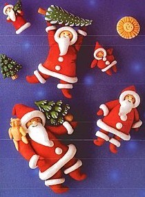 Faire un Père Noël en pâte fimo ! Faire un Père Noël en pâte fimo !