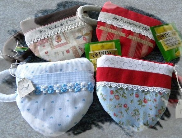 Faire une pochette à thé ! Faire une pochette à thé !