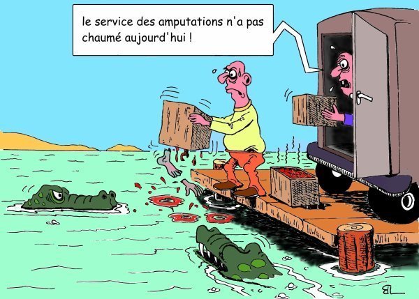 Dessins humoristiques "le recyclage" des déchets !