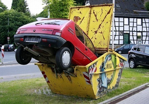 Dessins humoristiques "le recyclage" des déchets !