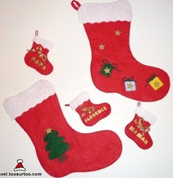 Confectionner des bottes de Noël !