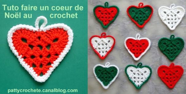 Tutos décos de Noël au crochet Tutos décos de Noël au crochet