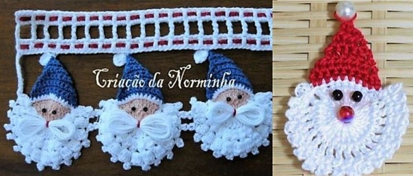 Tutos décos de Noël au crochet Tutos décos de Noël au crochet