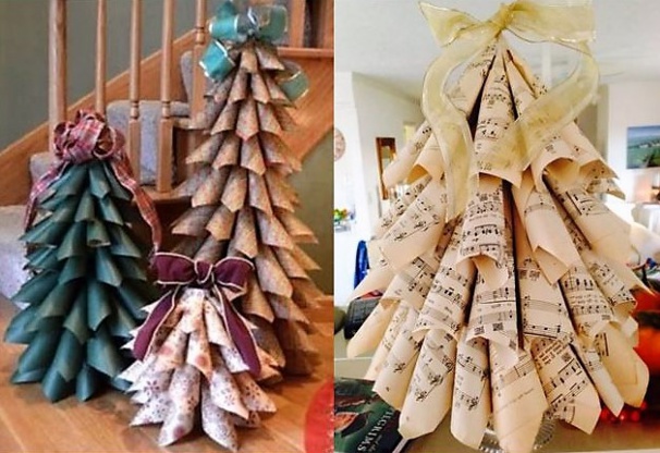 Faire un sapin de Noël en tissu, les tutos