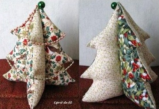 Faire un sapin de Noël en tissu, les tutos Faire un sapin de Noël en tissu, les tutos