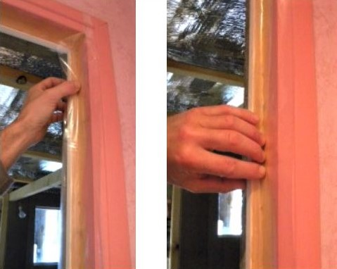 Comment isoler une porte avec du silicone !