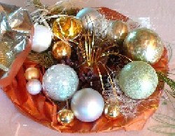 Faire un joli centre de table pour Noël Faire un joli centre de table pour Noël