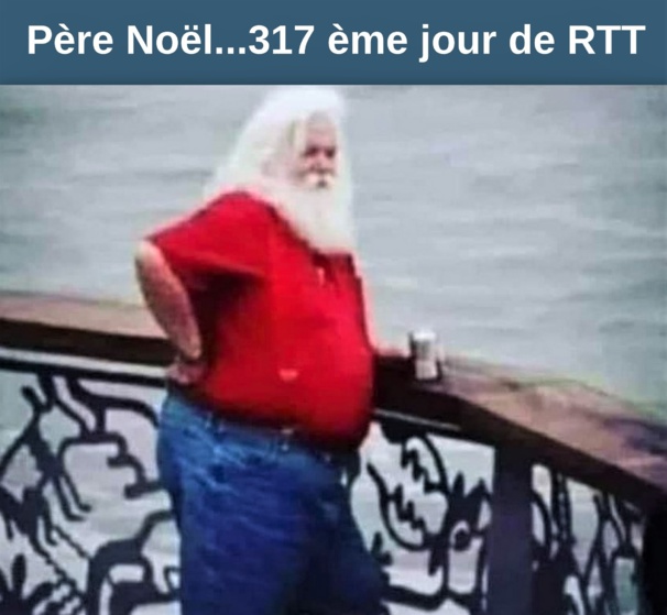 Humour, la dure vie du Père Noël