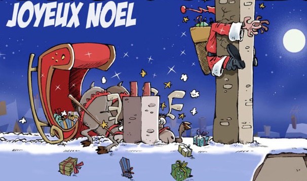 Humour, la dure vie du Père Noël