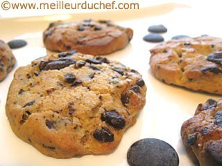 Recettes en images "faire des cookies maison" 