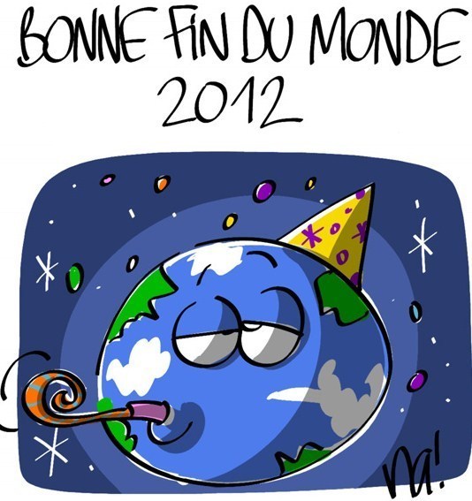 Dessins humoristiques "bonne année 2012" !