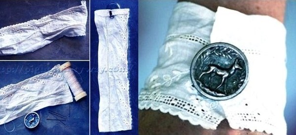 Faire un bracelet en matériau récup ! Faire un bracelet en matériau récup !