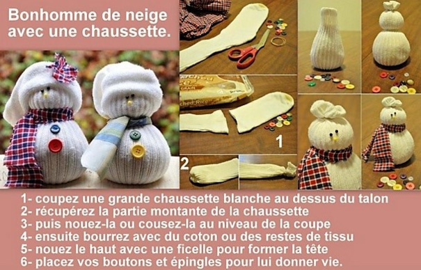 Quoi faire de nos vieilles chaussettes, les tutos créations