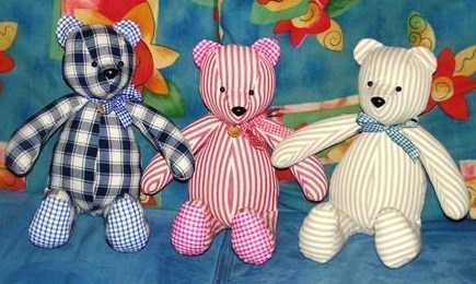 Comment faire un Ours en tissu, les tutos