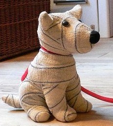 Faire un chien en tissu, les tutos.. Faire un chien en tissu, les tutos..