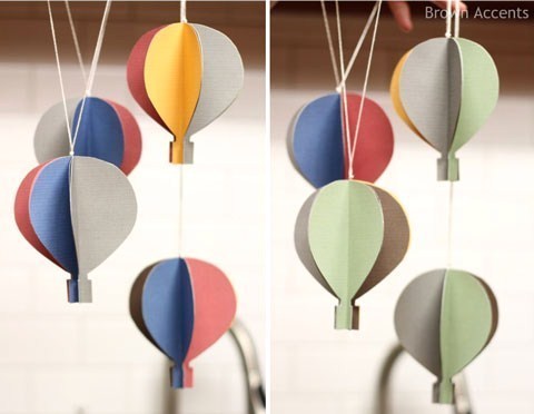 Comment faire un mobile en papier ! Comment faire un mobile en papier !