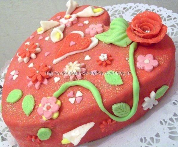 Faire un joli gâteau pour la St Valentin