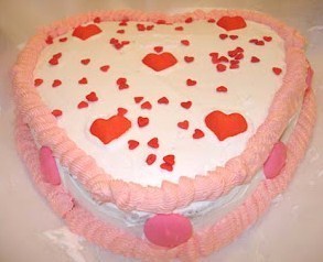 Faire un joli gâteau pour la St Valentin