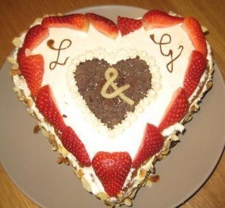 Faire un joli gâteau pour la St Valentin