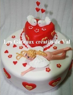 Faire un joli gâteau pour la St Valentin Faire un joli gâteau pour la St Valentin