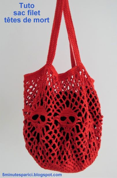 Tutos sac filet au crochet Tutos sac filet au crochet
