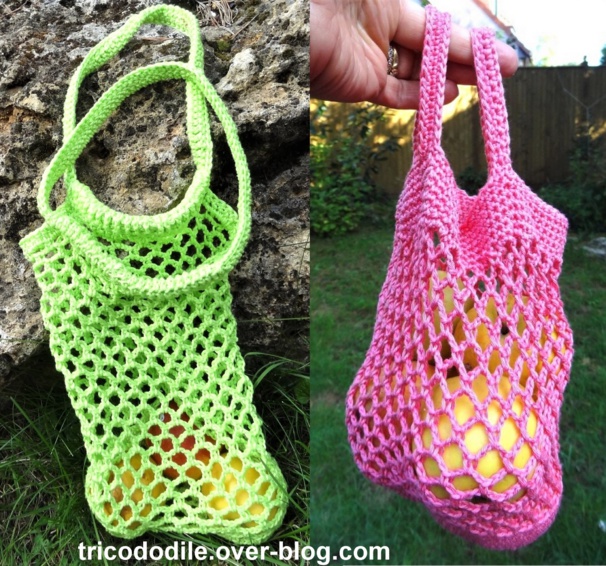Tutos sac filet au crochet Tutos sac filet au crochet