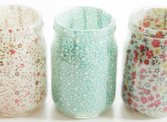 Comment customiser vos pots et bocaux en verre !