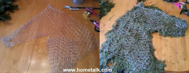 TUTO couronne Noël tête de cheval TUTO couronne Noël tête de cheval