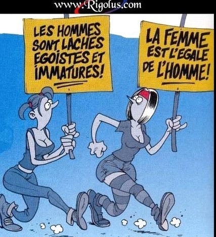 Dessins humoristiques "journée des droits de la femme" Dessins humoristiques "journée des droits de la femme"