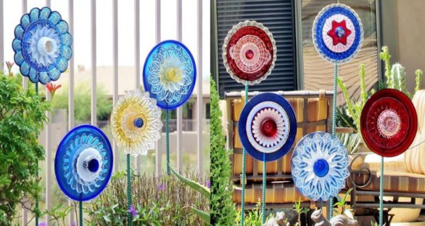 Faire de jolies fleurs à base de récup !