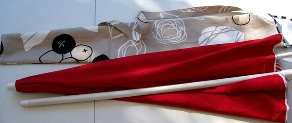 Faire une housse pour parasol ! Faire une housse pour parasol !