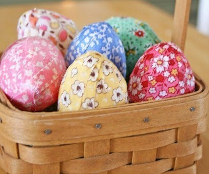 Faire des oeufs de Pâques en tissu Faire des oeufs de Pâques en tissu