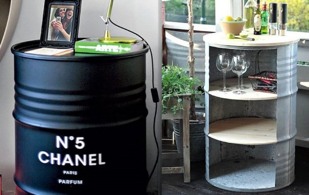 Comment recycler de vieux bidons en fer !
