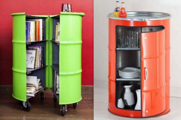 Comment recycler de vieux bidons en fer !