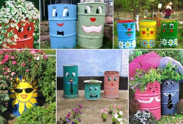 Comment recycler de vieux bidons en fer ! Comment recycler de vieux bidons en fer !