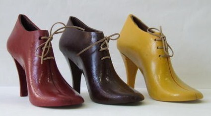 Les chaussures en chocolat du chocolatier Thierry Colas.. Les chaussures en chocolat du chocolatier Thierry Colas..