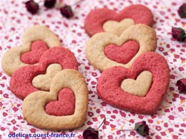 Recettes Biscuits St Valentin