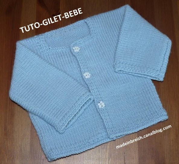 Tutoriels tricoter une veste pour Bébé : 4 tutos Tutoriels tricoter une veste pour Bébé : 4 tutos