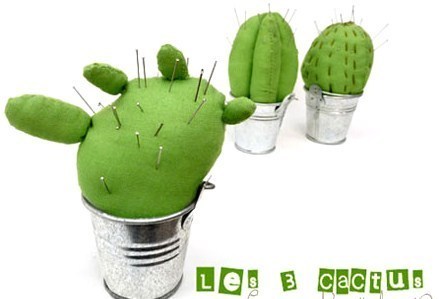 Faire des cactus en tissu !