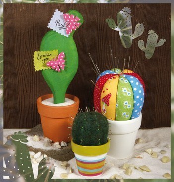 Faire des cactus en tissu !