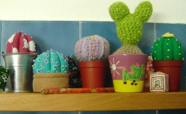 Faire des cactus en tissu !