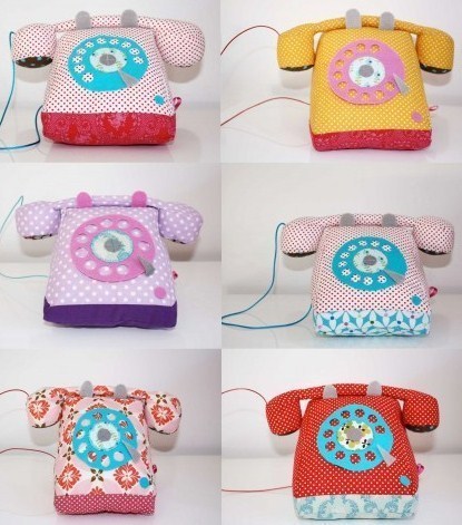 Des téléphones en tissu très fun !