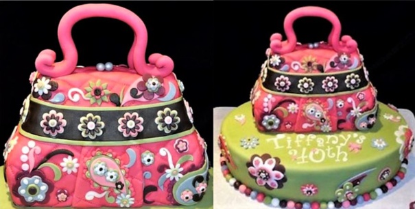 Superbes gâteaux sac à main Superbes gâteaux sac à main