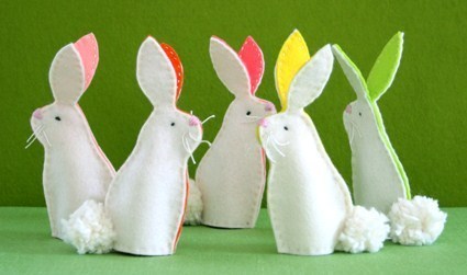 4 tutos faire un lapin en feutrine !